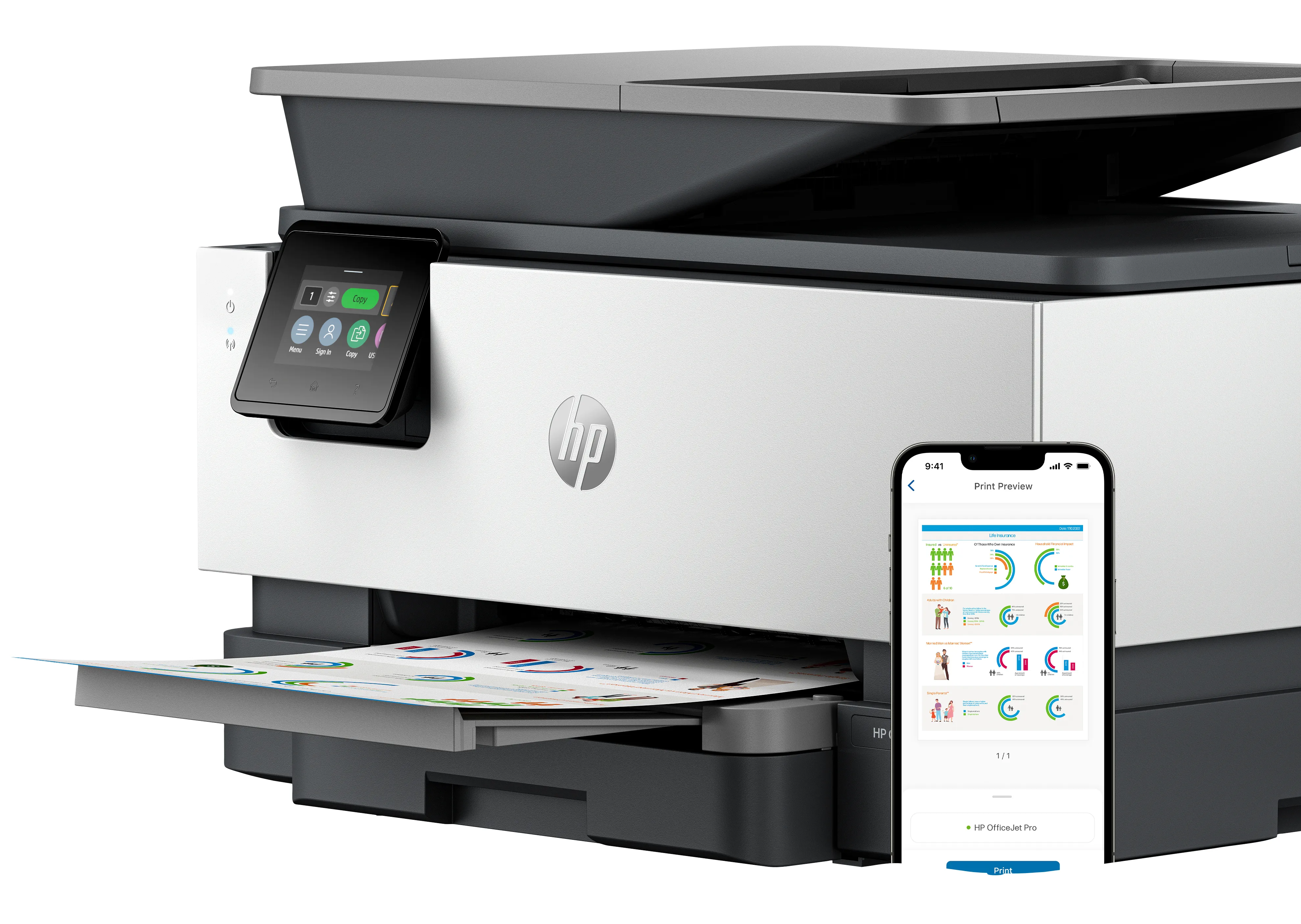 HP OfficeJet Pro 9120b All-in-One Printe