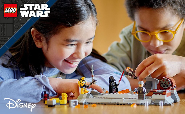 Lego Star Wars Obi-Wan Kenobi vs. Darth Vader 75334