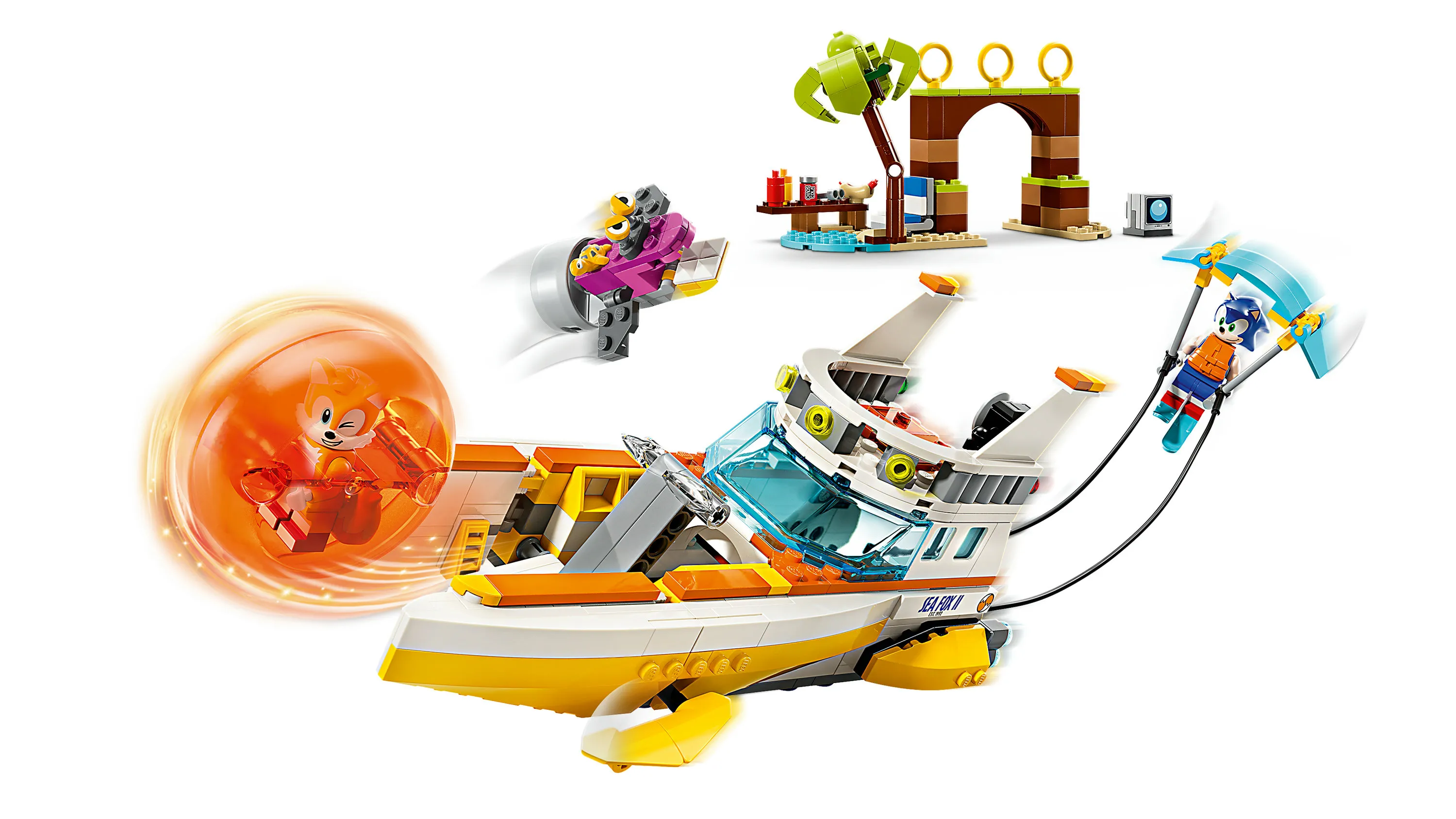 LEGO Sonic the Hedgehog Tails' &Auml;ventyrsb&aring;t 76997