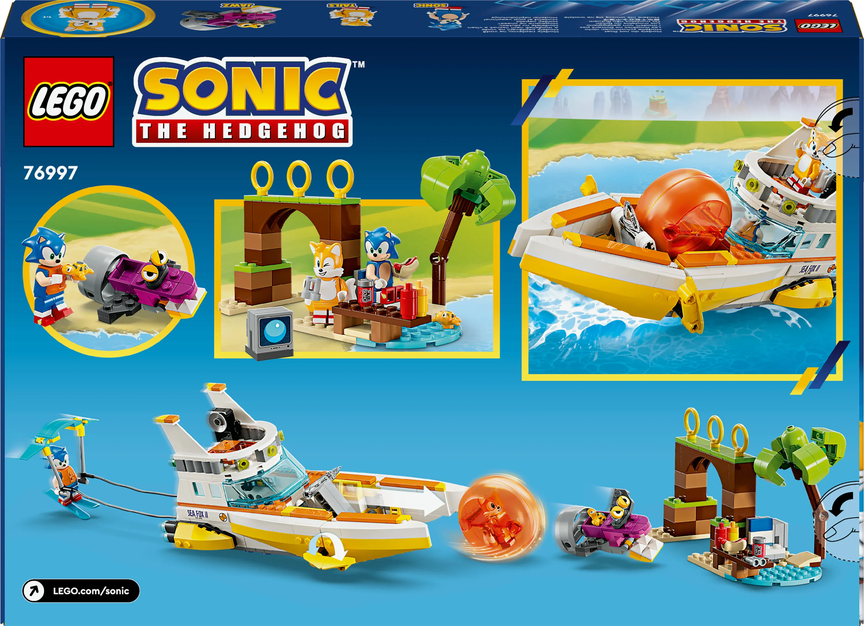 LEGO Sonic the Hedgehog Tails' &Auml;ventyrsb&aring;t 76997