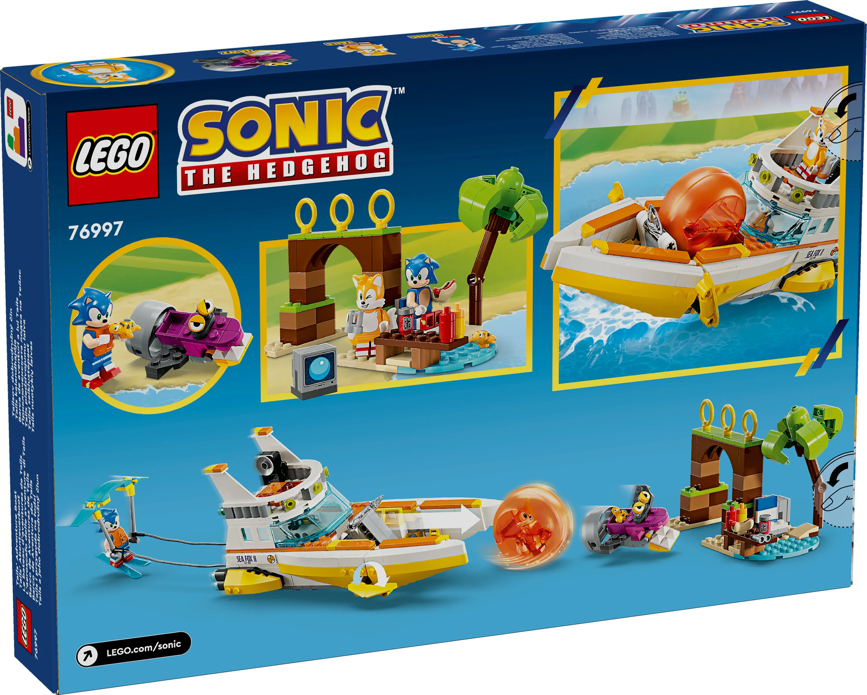 LEGO Sonic the Hedgehog Tails' &Auml;ventyrsb&aring;t 76997