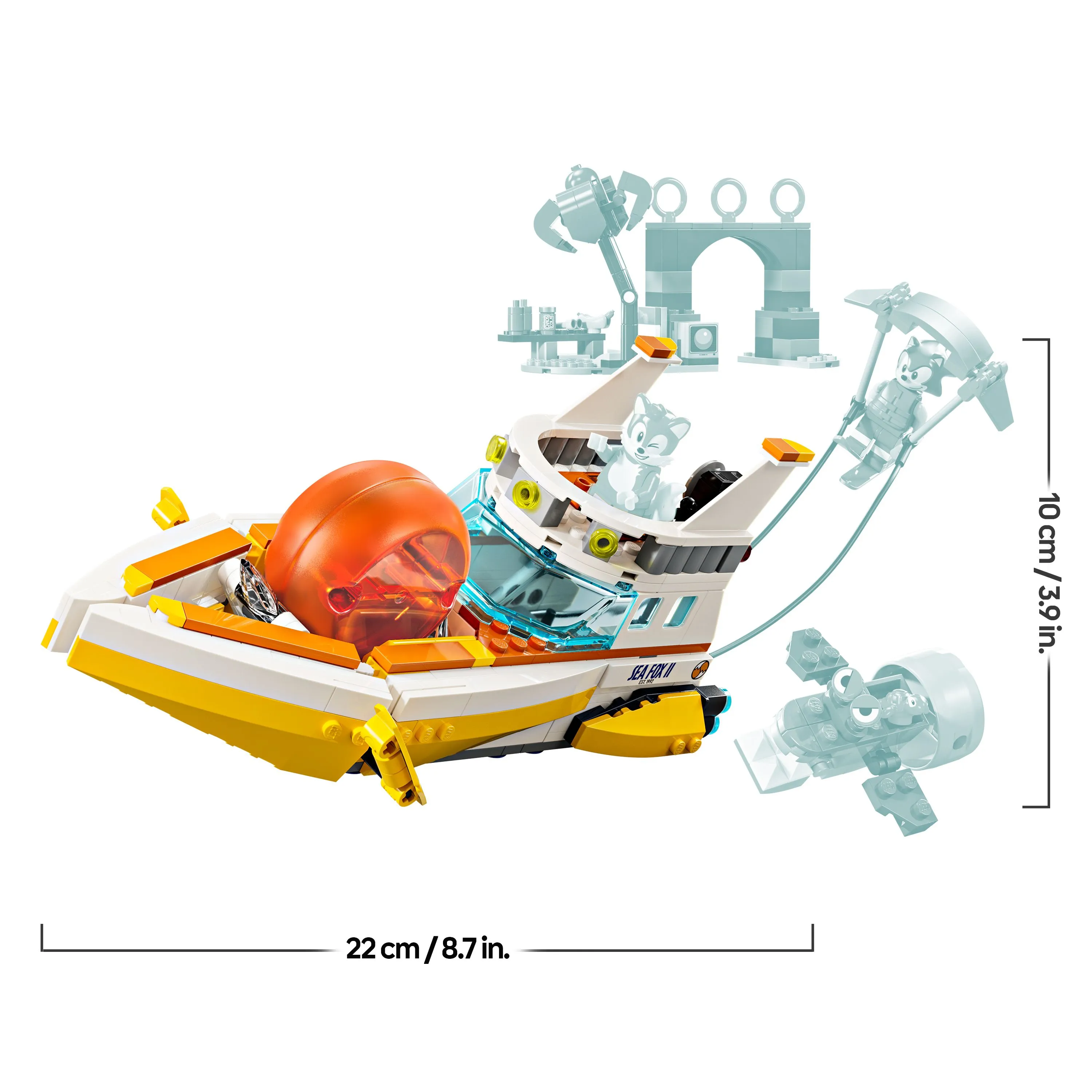 LEGO Sonic the Hedgehog Tails' &Auml;ventyrsb&aring;t 76997