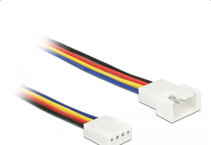 Delock Verl&auml;ngerungskabel PWM L&uuml;fteranschluss 4 Pin 100 cm