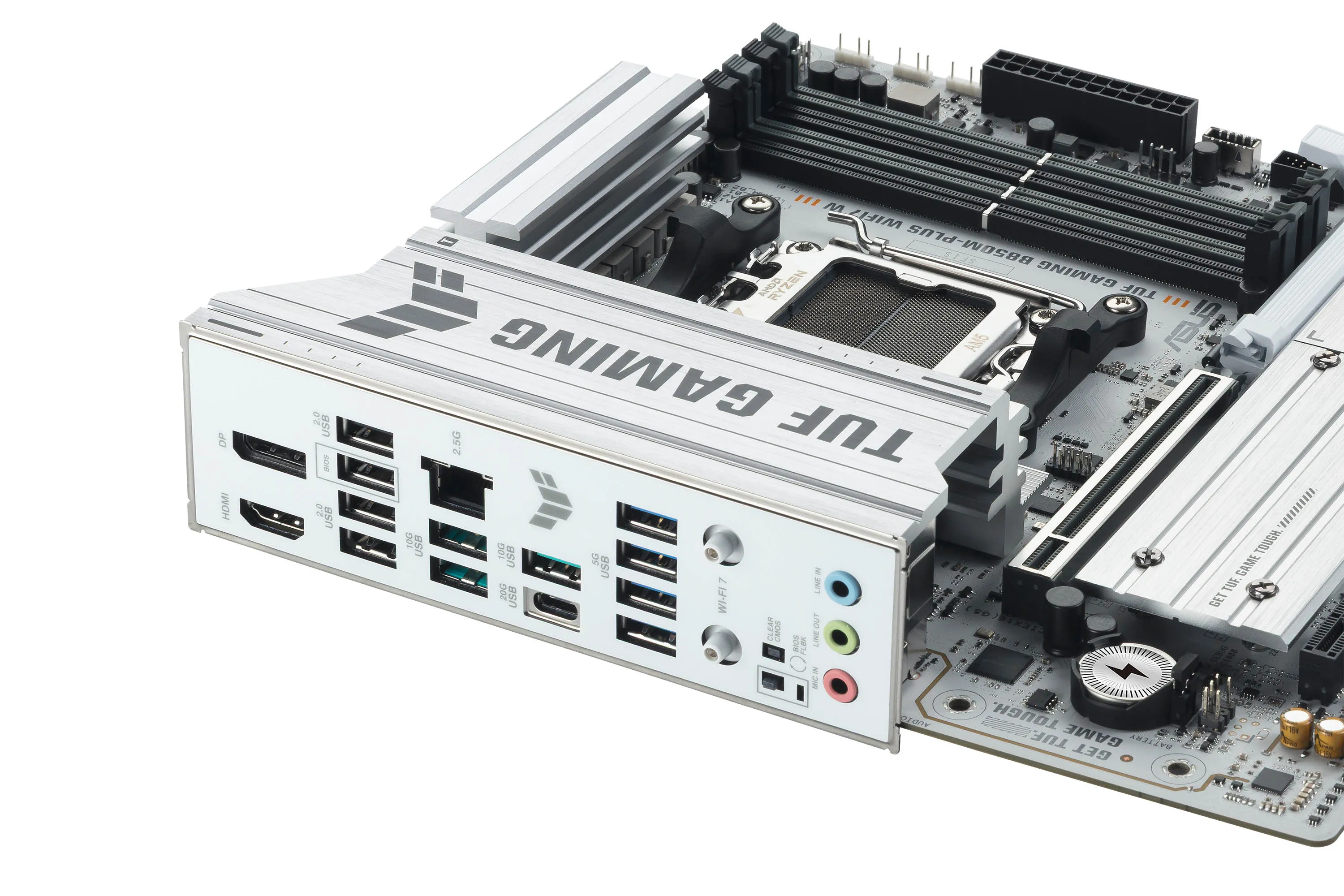 Asus TUF GAMING B850M-PLUS WiFi 7 AM5 mATX Motherboard Asus TUF GAMING B850M-PLUS WiFi 7 AM5 mATX Motherboard