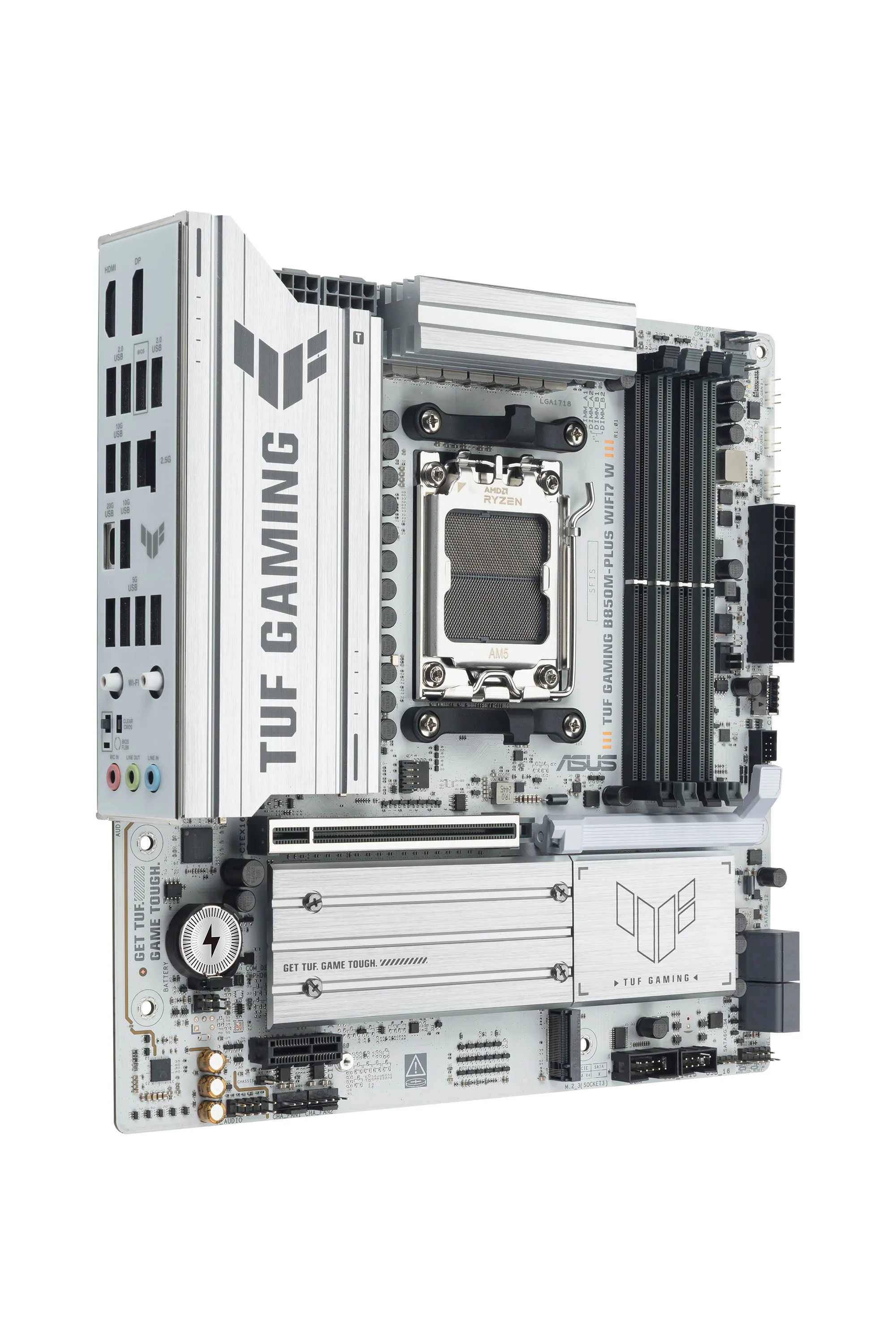 Asus TUF GAMING B850M-PLUS WiFi 7 AM5 mATX Motherboard Asus TUF GAMING B850M-PLUS WiFi 7 AM5 mATX Motherboard