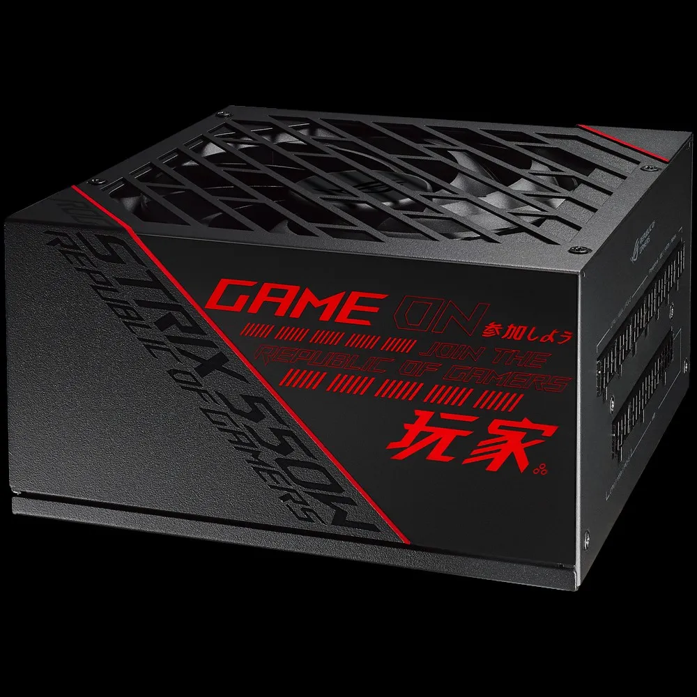 Asus ROG Strix 550W -virtal&auml;hde, 80 Plus Gold