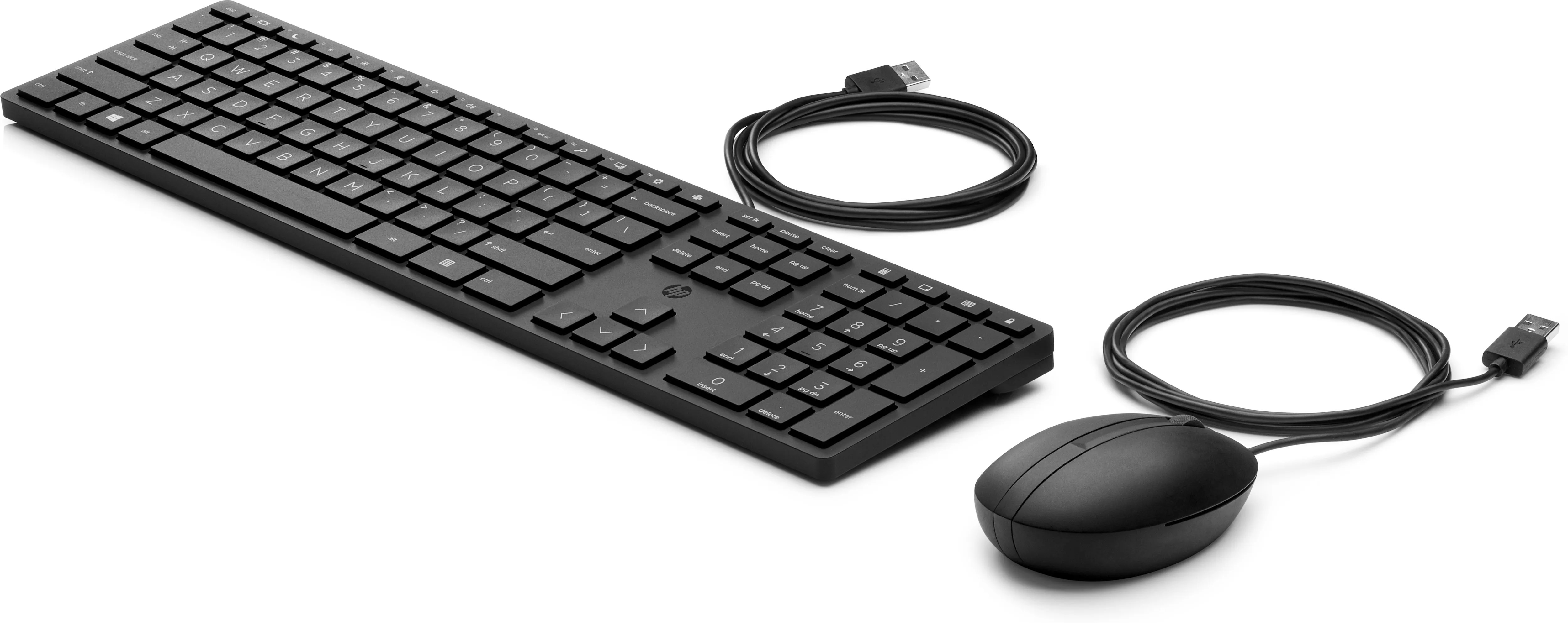 HP 320MK combo - keyboard and mouse, black
