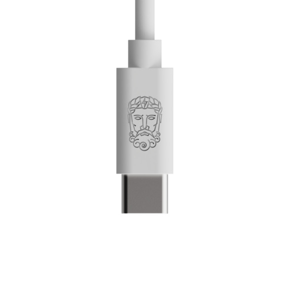 Upstr&ouml;m Cirkul&auml;r 100W USB-C till USB-C kabel - 1,2 m