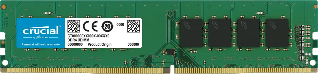 Crucial 32GB DDR4-3200 UDIMM 1.2V CL22
