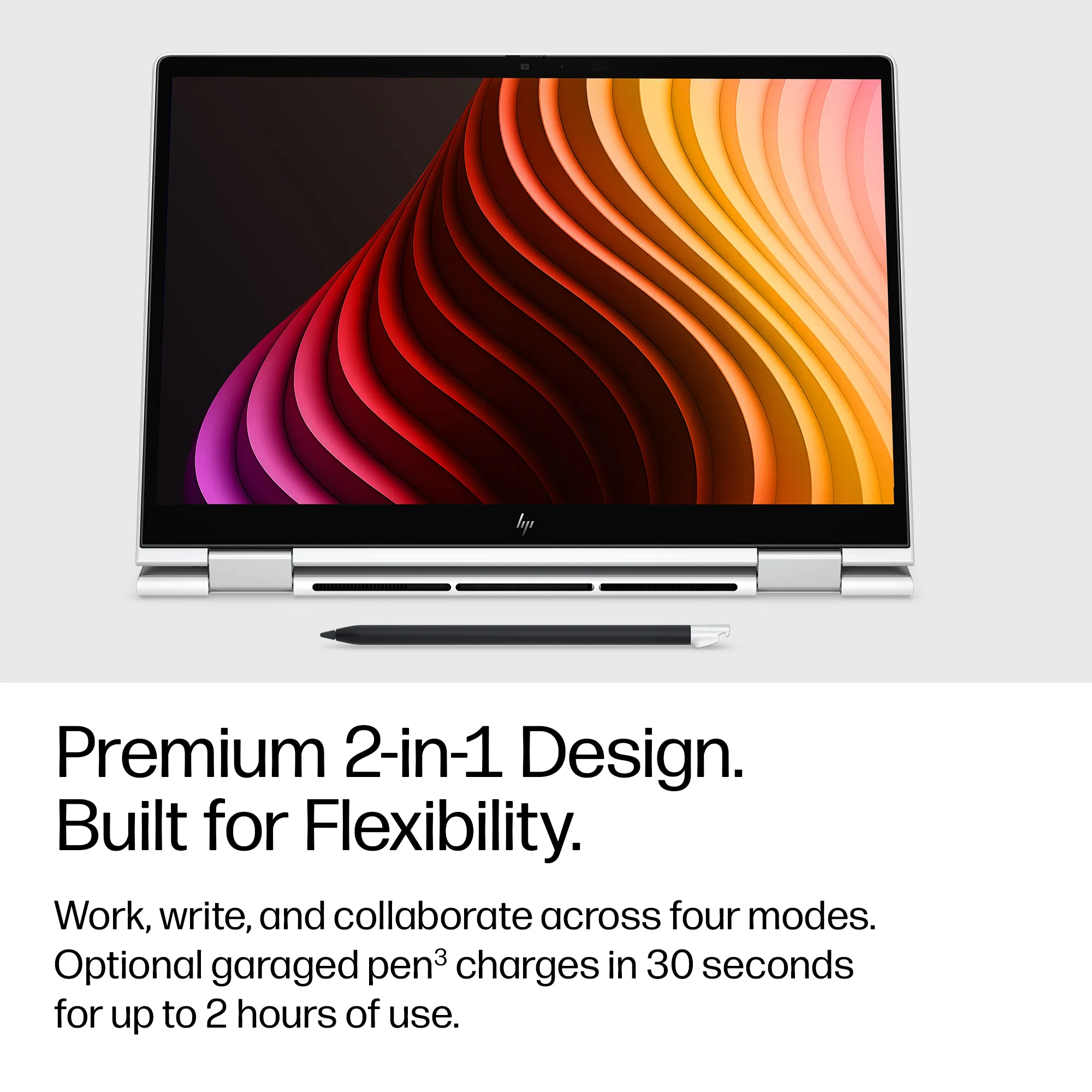 HP EliteBook 8 Flip G2i 13.0" Ultra 5 325, 32 GB, 512 GB, Win 11 Pro - b&auml;rbar dator