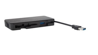 TARGUS USB 3.0 DV1K-2K Dual Video Travel Docking Station Blac