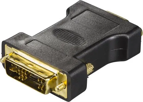 DELTACO DVI-adapteri, DVI-A - VGA(HD15), u - n