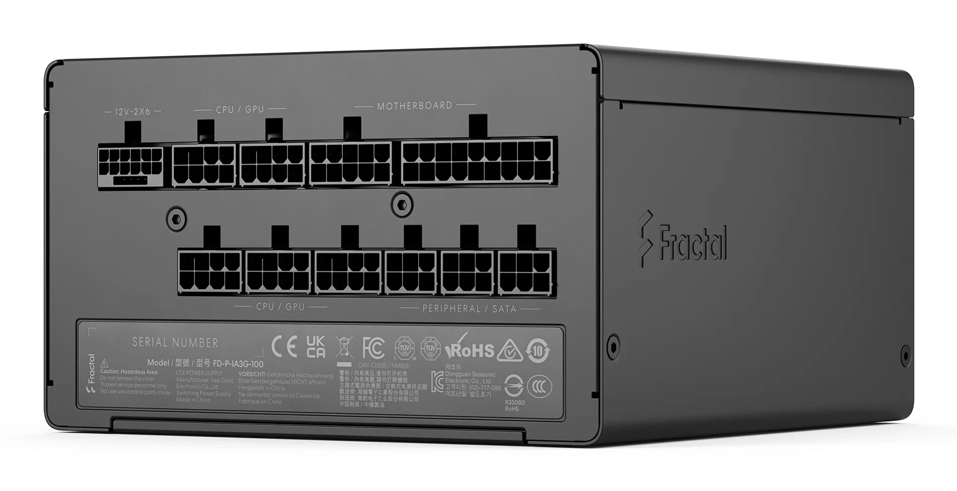 Fractal Design Ion 3 Gold 1000W - PSU, 80 Plus Gold