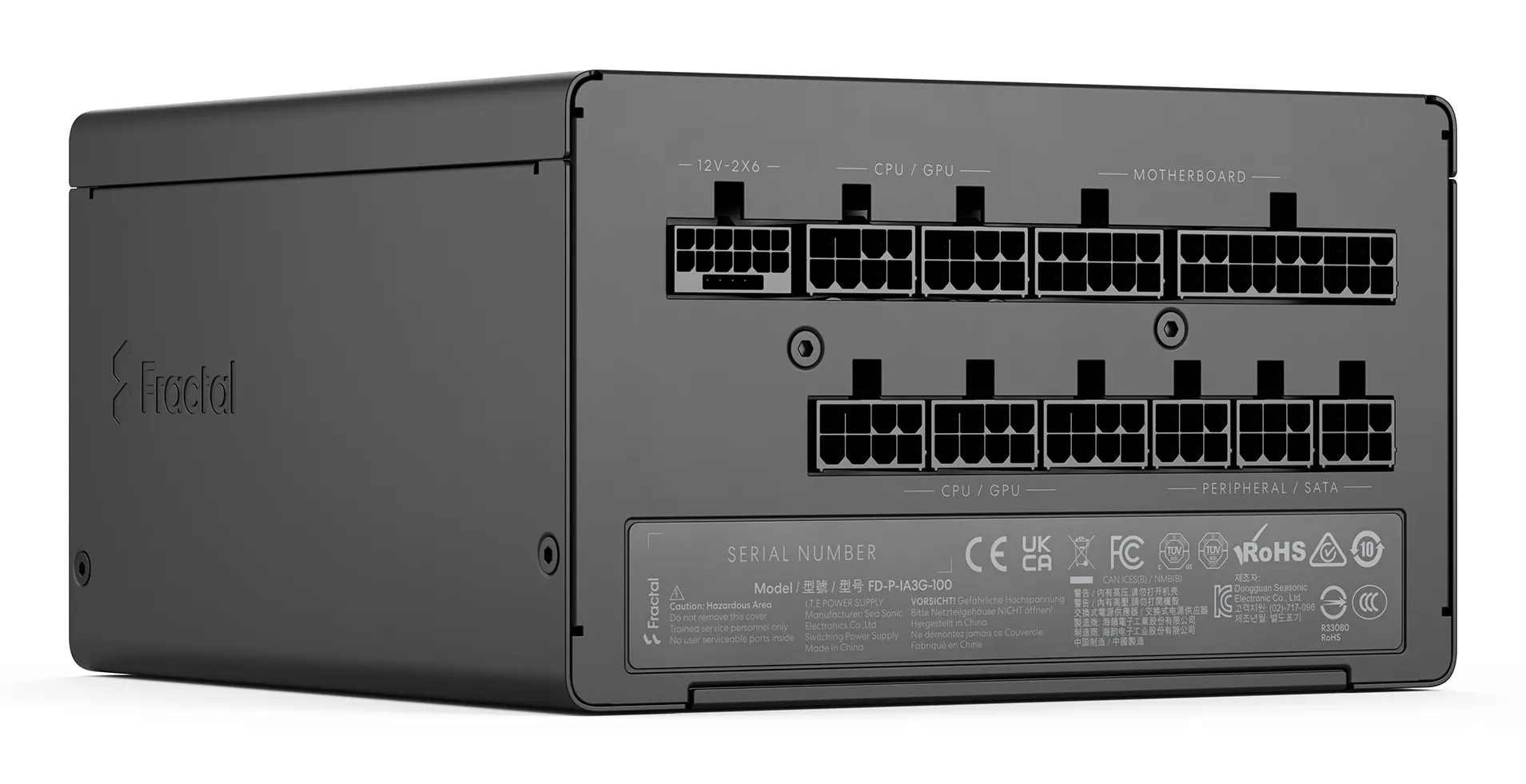 Fractal Design Ion 3 Gold 1000W - PSU, 80 Plus Gold