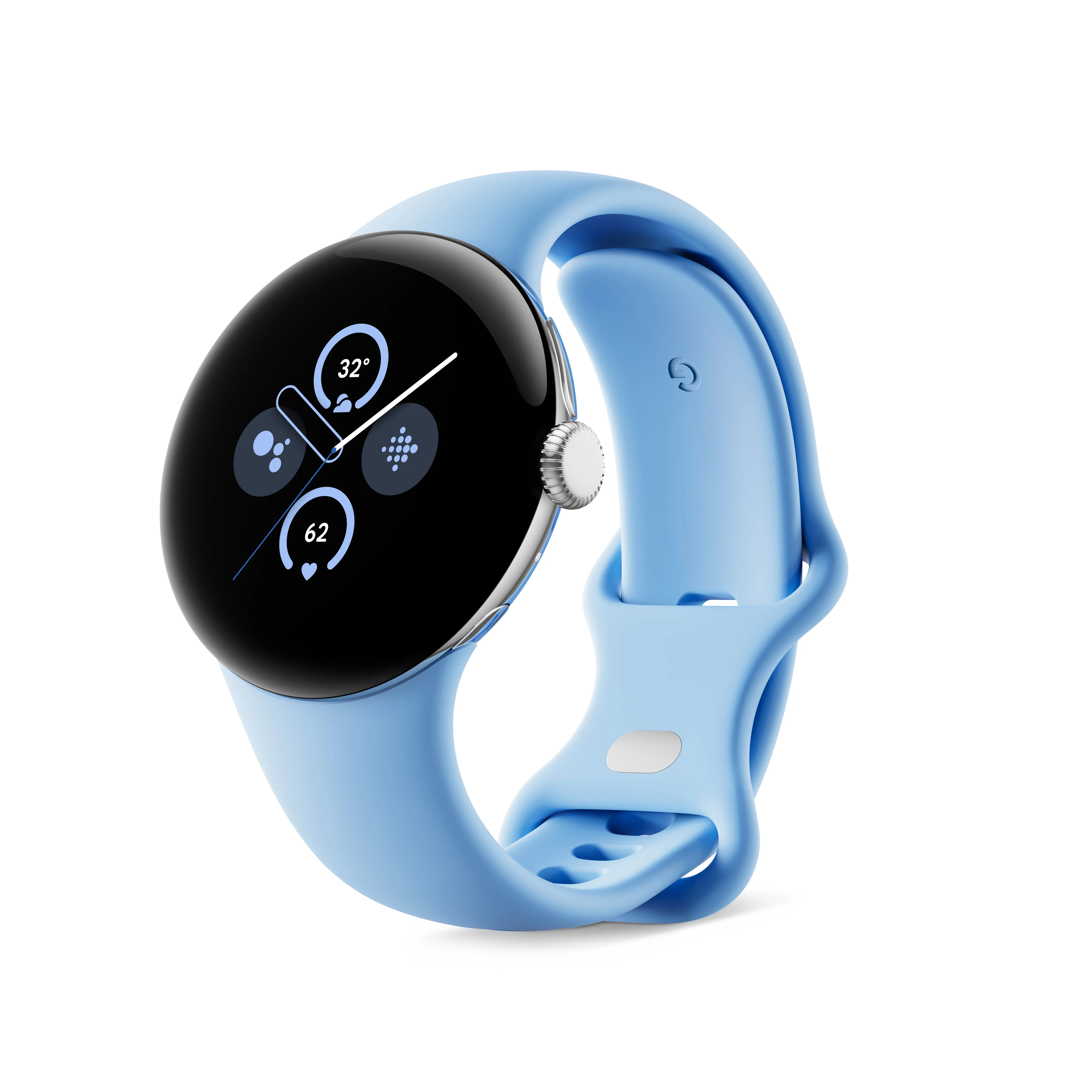 Google Pixel Watch 2 Wi-Fi -älykello, sininen