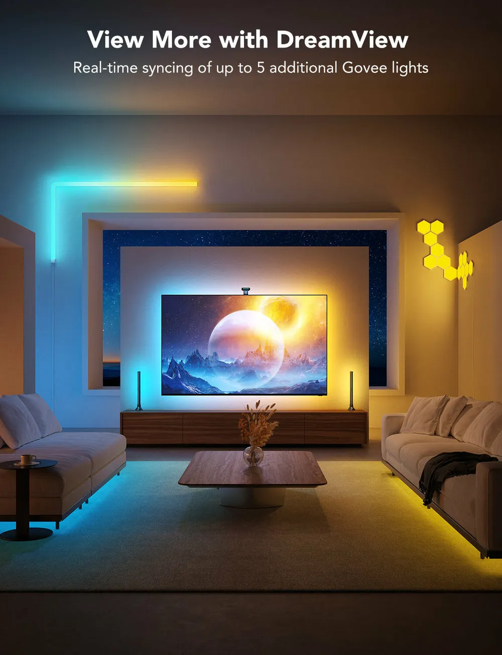 Govee Envisual TV Backlight T2 with Dual Cameras  (55~65 inch)