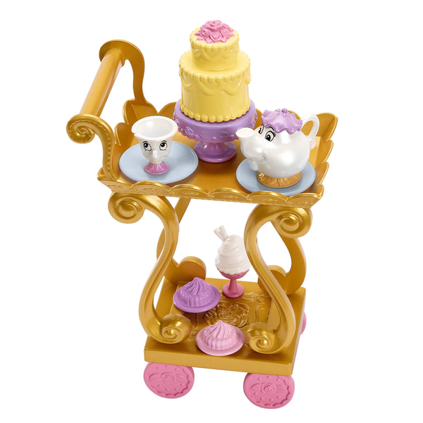 Mattel Disney Princess Belles Tea Trolley Toy Figure