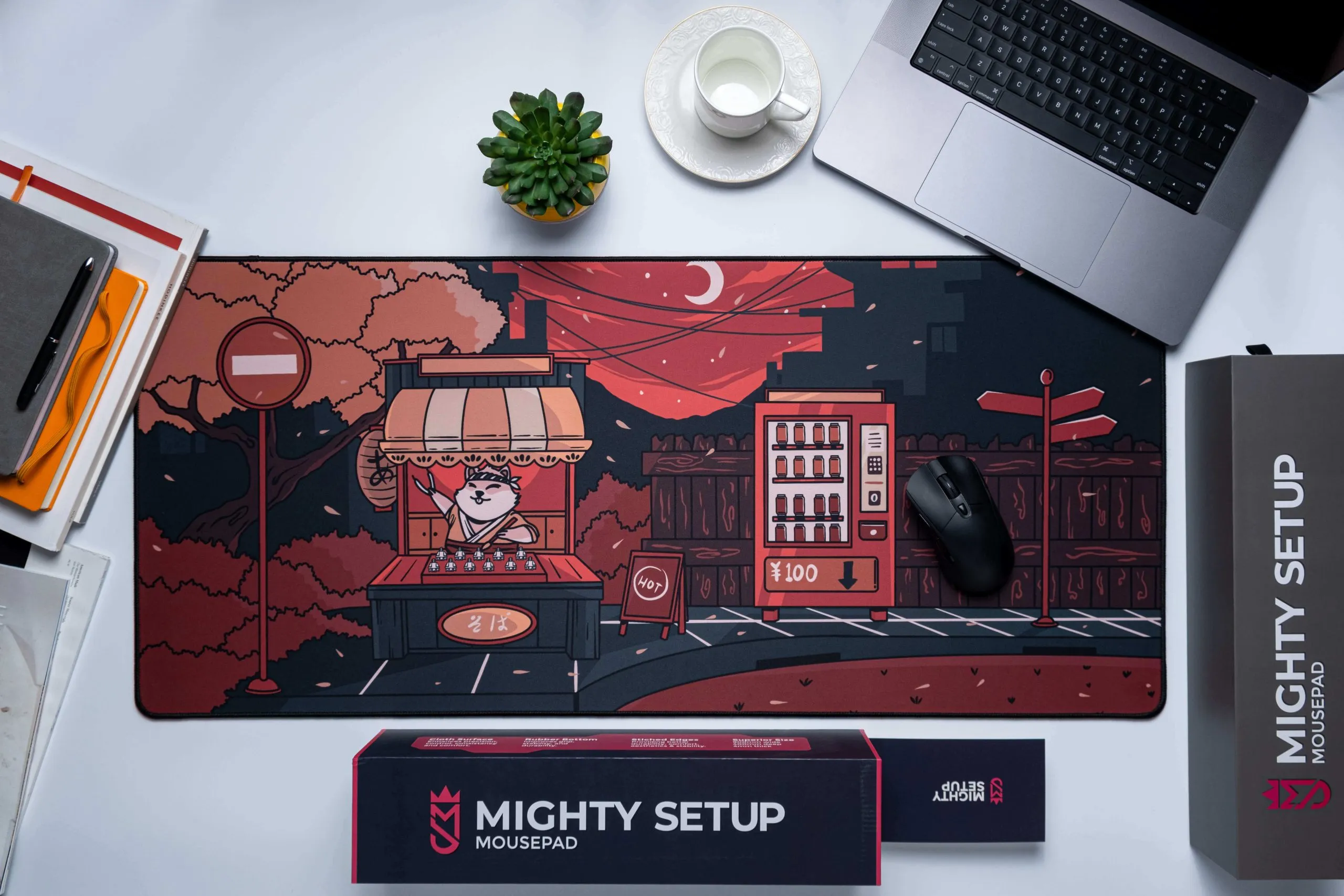 Mighty Setup Junkatsu Sutando - gaming mousepad, 900x400x4mm