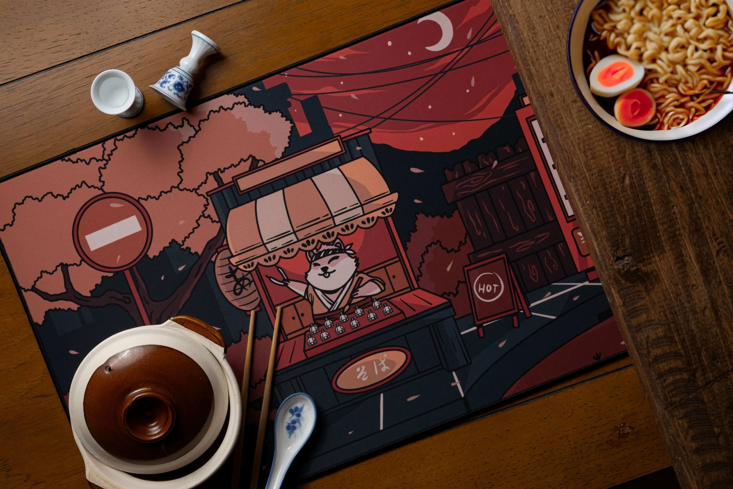 Mighty Setup Junkatsu Sutando - gaming mousepad, 900x400x4mm