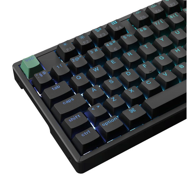Keychron K10 HE -langaton mekaaninen pelin&auml;pp&auml;imist&ouml;, Gateron Double-Rail Magnetic, musta