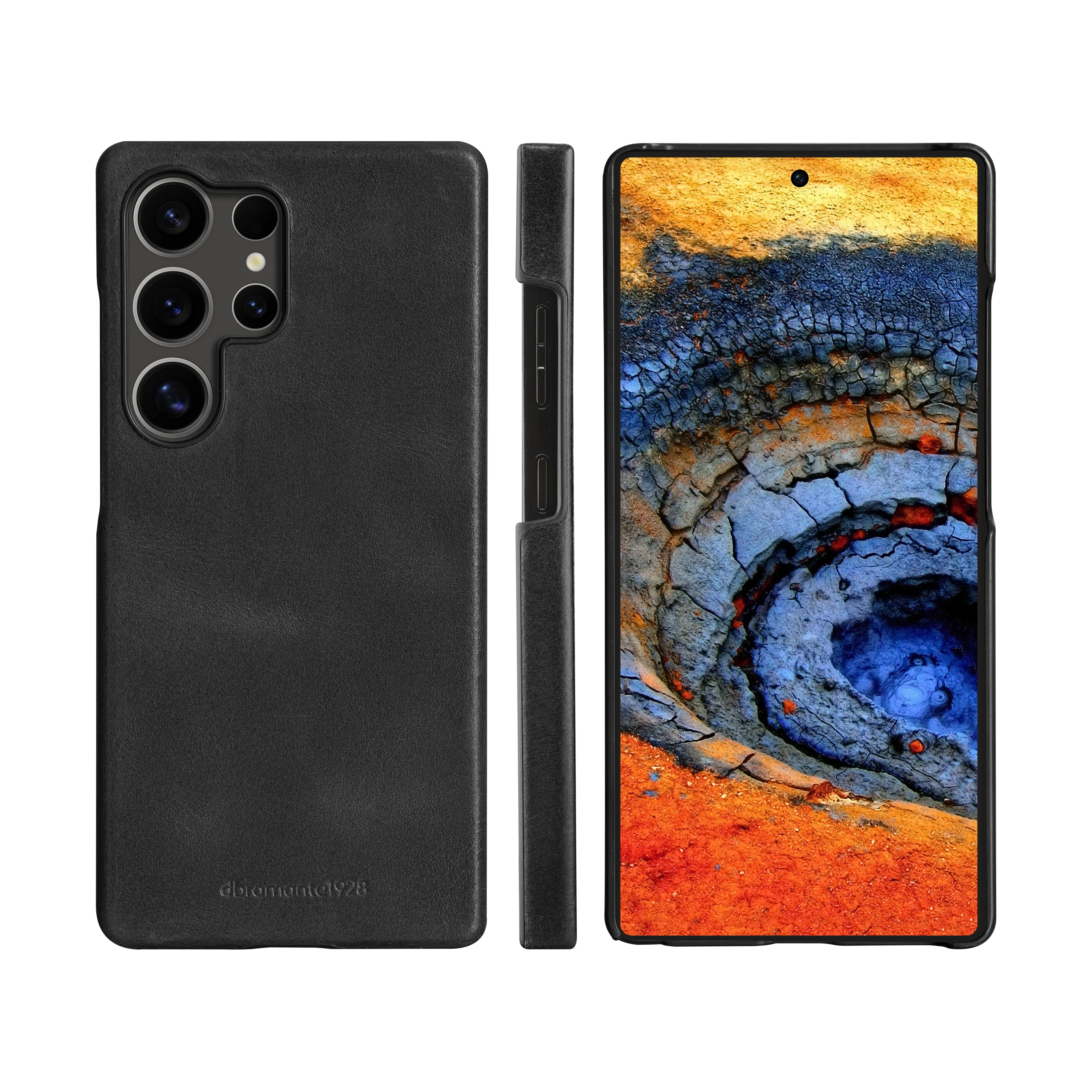 dbramante Lynge 2-in-1 Flip Cover Galaxy S25 Ultra - wallet case, black