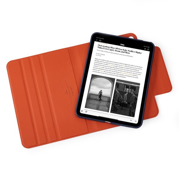 Pipetto iPad Air 11" Origami No5 Rotating Folio - case, dark blue