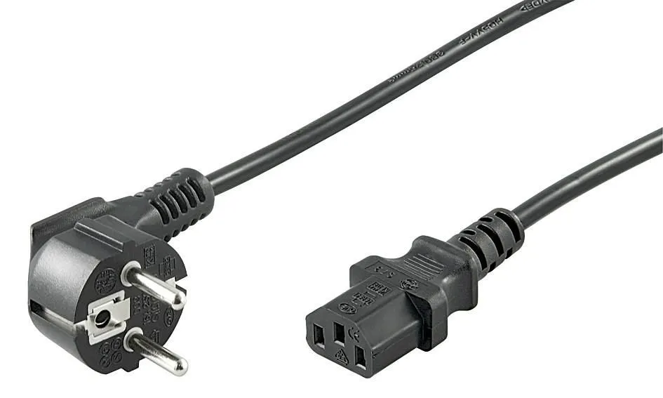 Power Cord 3m Black IEC320