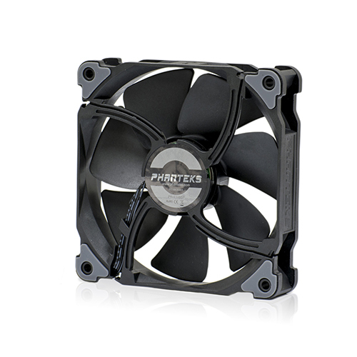 Phanteks 120mm High Static Pressure Fan - Black/White - PWM