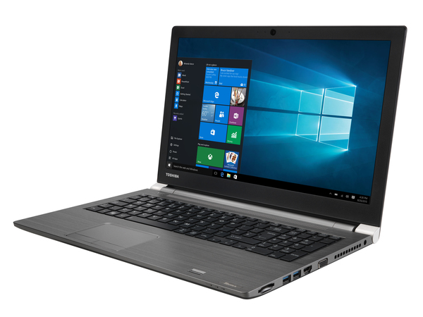 Toshiba 15.6" Tecra A50-C-23T, 512GB, Nvidia GeForce 930M 2GB, Win 10 Pro - kannettava, harmaa