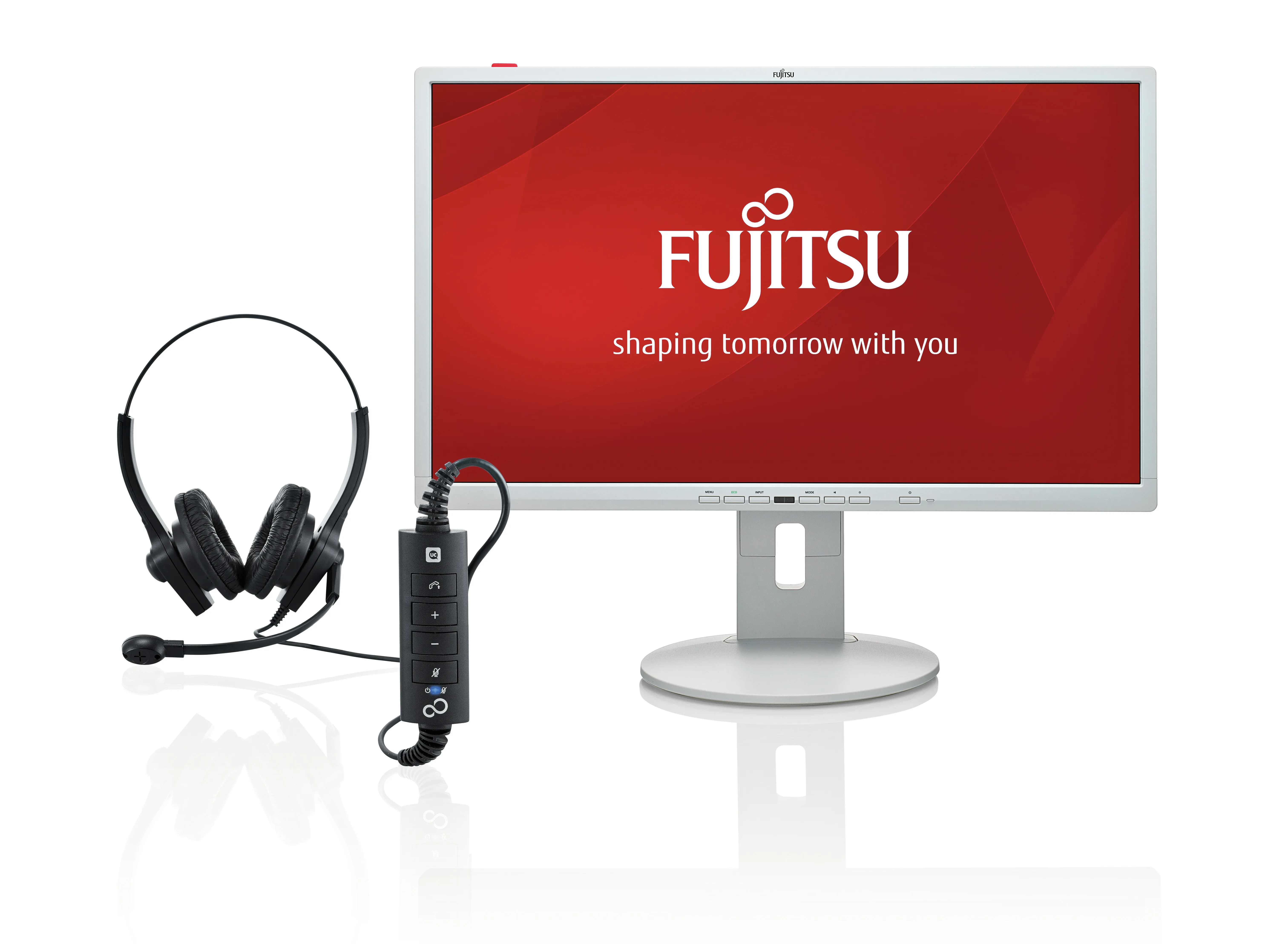 Fujitsu 22" B22-8 WE NEO, 1680x1050px, TN - sk&auml;rm, Gr&aring;