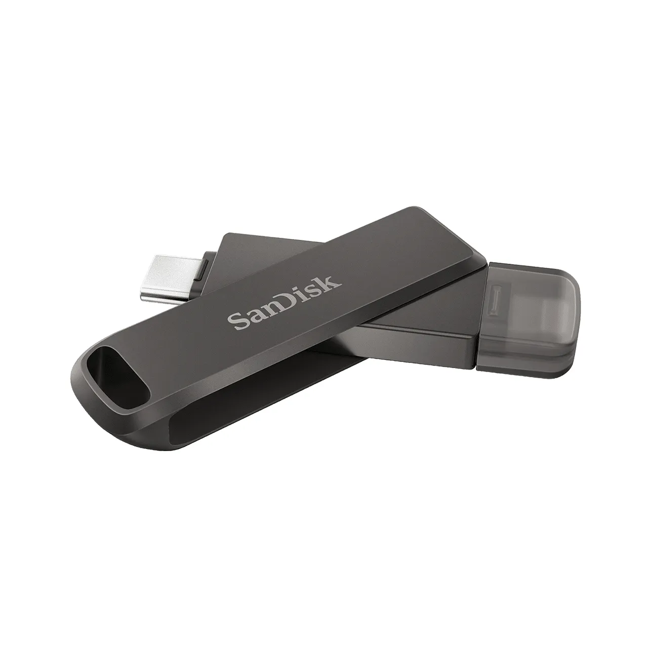 SanDisk iXpand Luxe USB-C / Lightning USB 3.2 Gen 1 256 GB USB-minne, svart