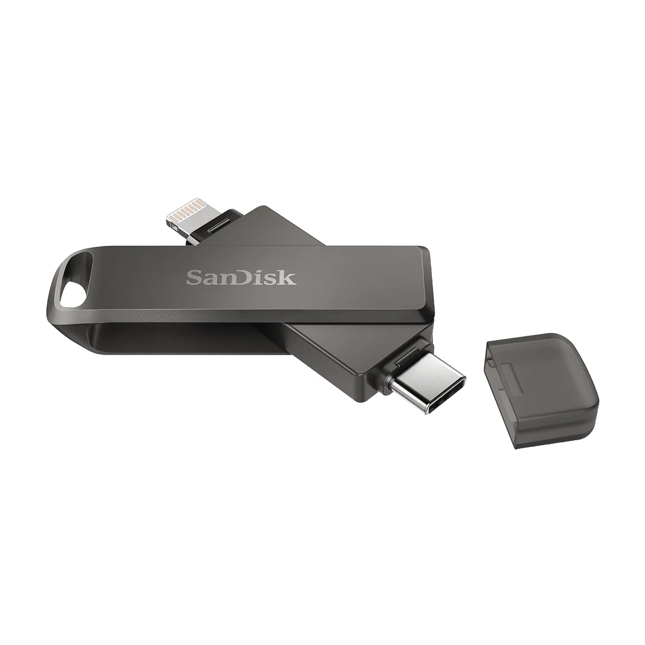 SanDisk iXpand Luxe USB-C / Lightning USB 3.2 Gen 1 256 GB USB-minne, svart