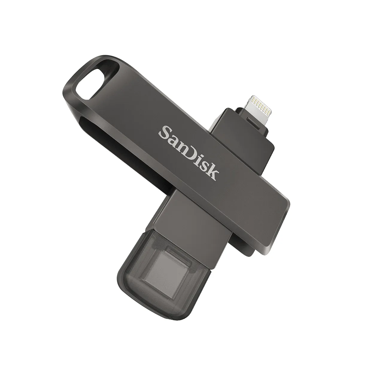 SanDisk iXpand Luxe USB-C / Lightning USB 3.2 Gen 1 256 GB USB-minne, svart