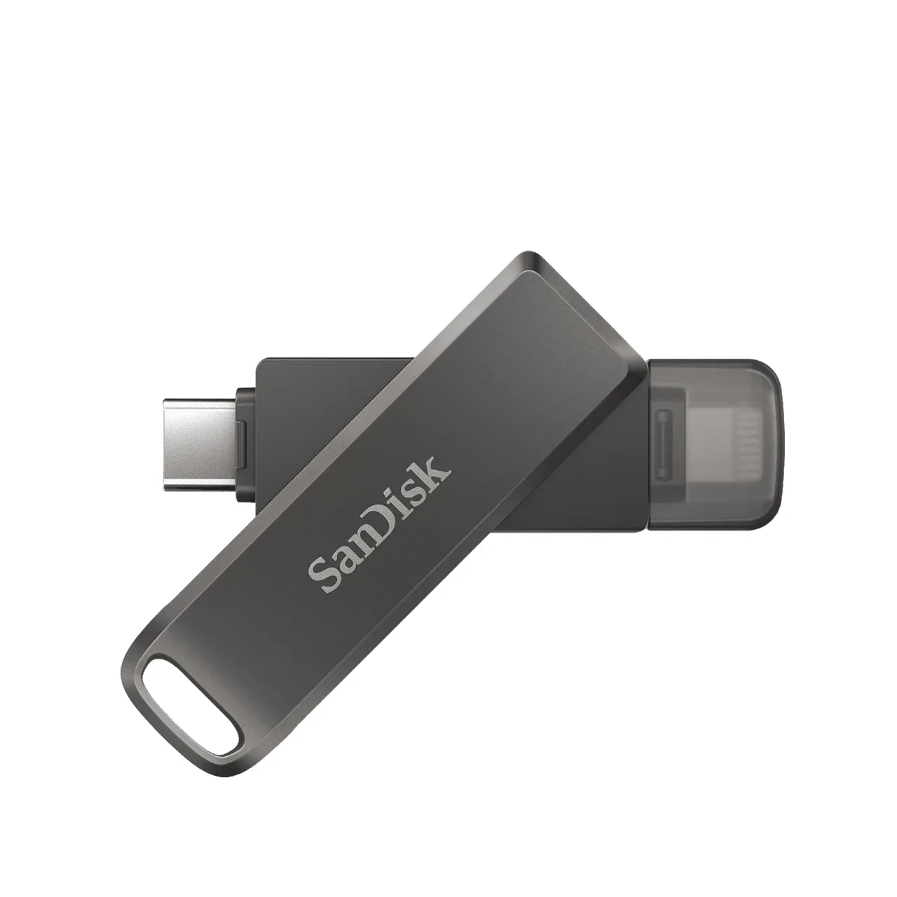 SanDisk iXpand Luxe USB-C / Lightning USB 3.2 Gen 1 256 GB USB-minne, svart
