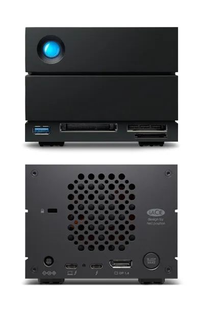 LaCie 2big Dock Thunderbolt3 -external storage device, 48TB