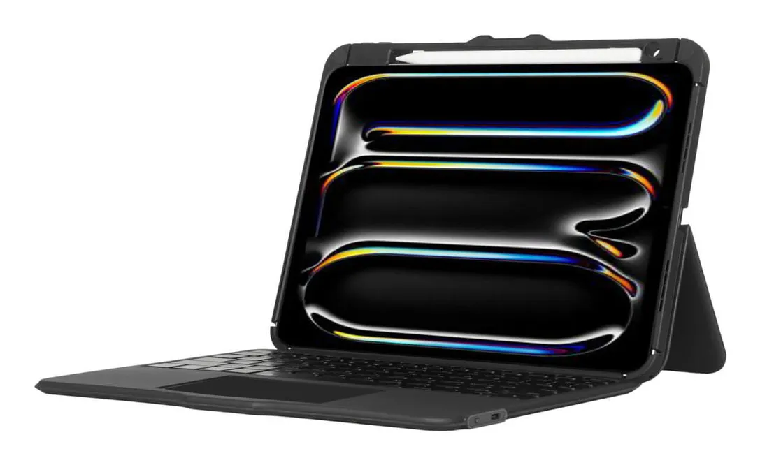Targus VersaVu - Bluetooth-keyboard case with touchpad for iPad Pro&reg; 11&quot; (M4) (Nordic)