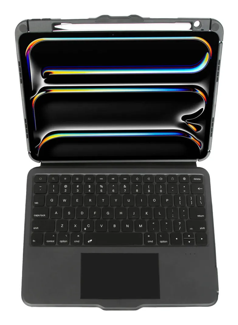 Targus VersaVu iPad Pro 11" (M4) -Bluetooth-näppäimistökotelo tasohiirellä (Nordic)