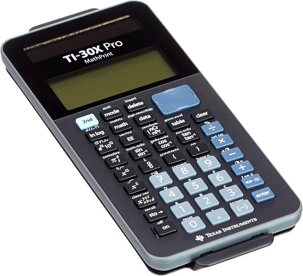 Texas Instruments TI-30X Pro MathPrint Scientific Calculator, 4 Lines, 16 Digits