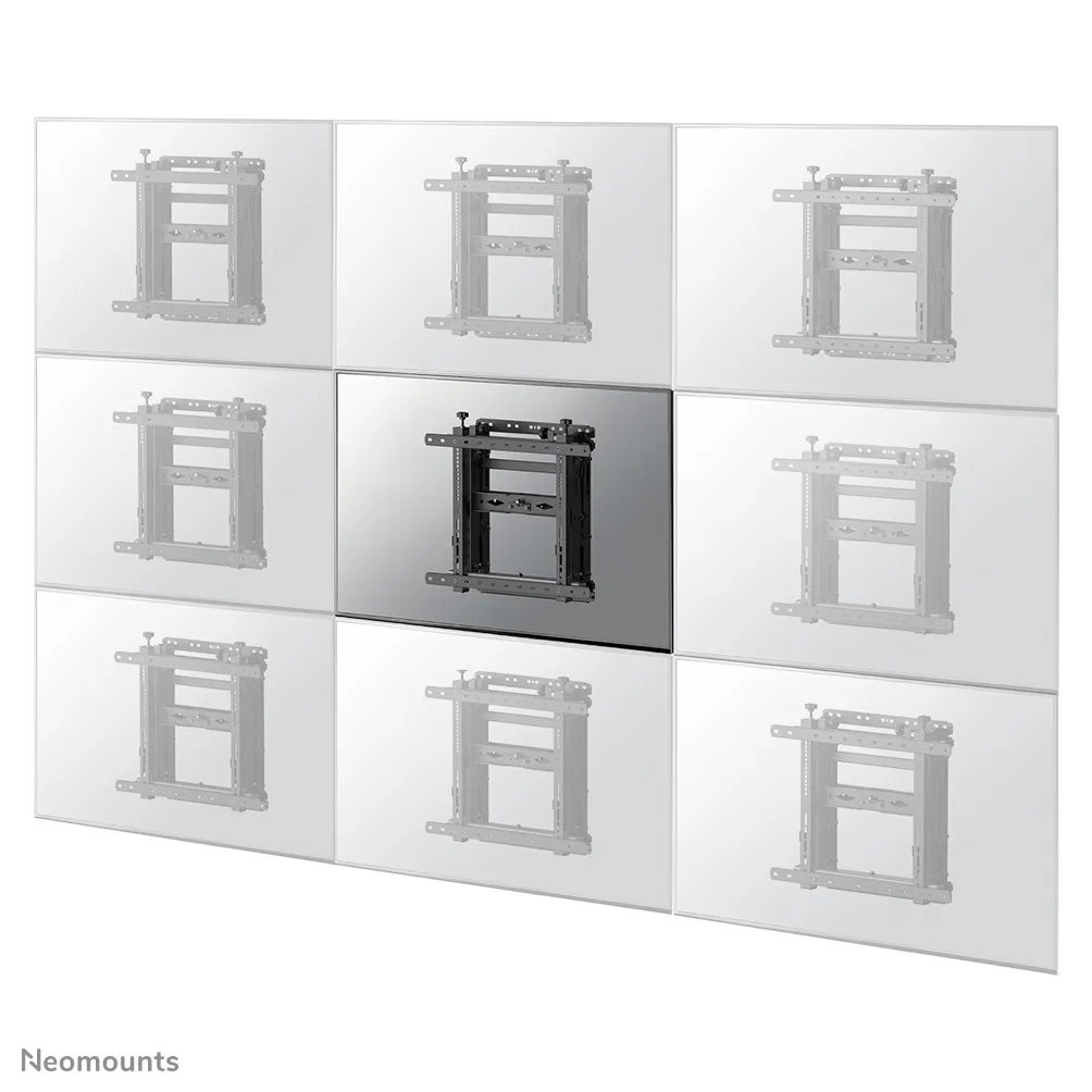 NEOMOUNTS BY NEWSTAR WALL MOUNTED VIDEO WALL MOUNT (POP-OUT/LOCKABLE/PORTRAIT &amp; LANDSCAPE, KICKSTAND)