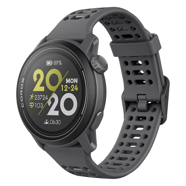 Coros Pace 3 - sports watch, Black (silicone band)