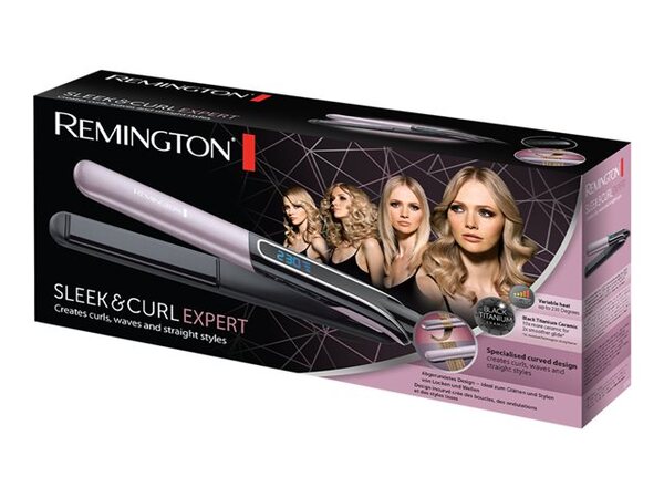 REMINGTON S6700 SLEEK and CURL EXPERT STRAIGHTENER