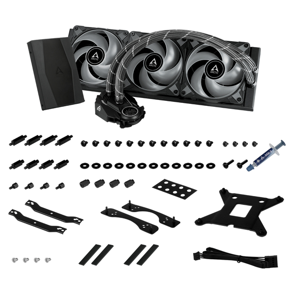 Arctic Liquid Freezer II 360 RGB Black Controller AIO-nestej&auml;&auml;hdytysratkaisu prosessorille