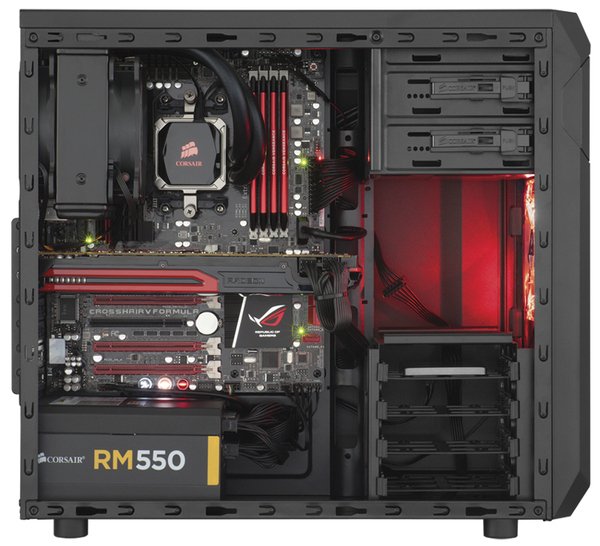 Corsair SPEC-01 - Mid Tower case, window, Black