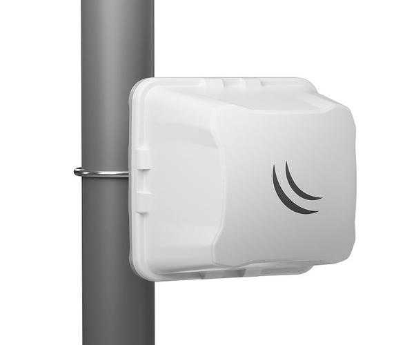 Mikrotik CubeG-5ac60adpair 2 Gb/s 60 GHz link with 5 GHz failover