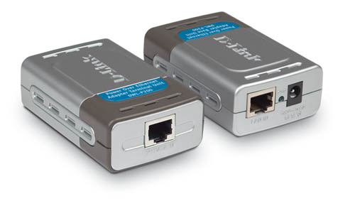 D-Link Power-Over-Ethernet kit, str&ouml;m &ouml;ver Cat5-kabel