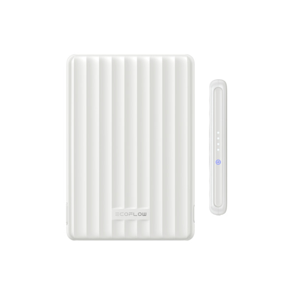 EcoFlow RAPID Mag Power Bank 5KmAh 7.5W, Pearl white