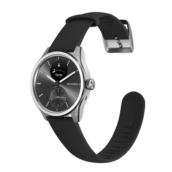 Withings ScanWatch 2 42mm -&auml;lykello, musta