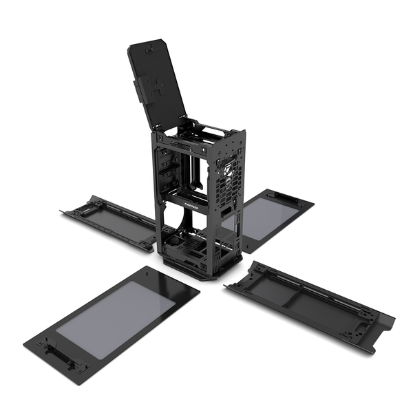 Phanteks Enthoo Evolv Shift  iTX Case Tempered Glass Windows. Black