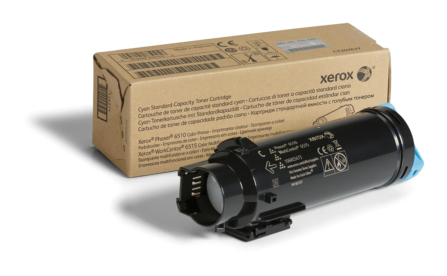 Xerox 106R03473 -laserv&auml;rikasetti, syaani
