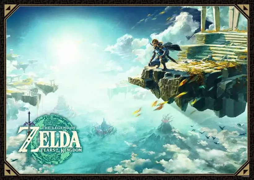 Ravensburger Zelda -palapeli, 1000 palaa